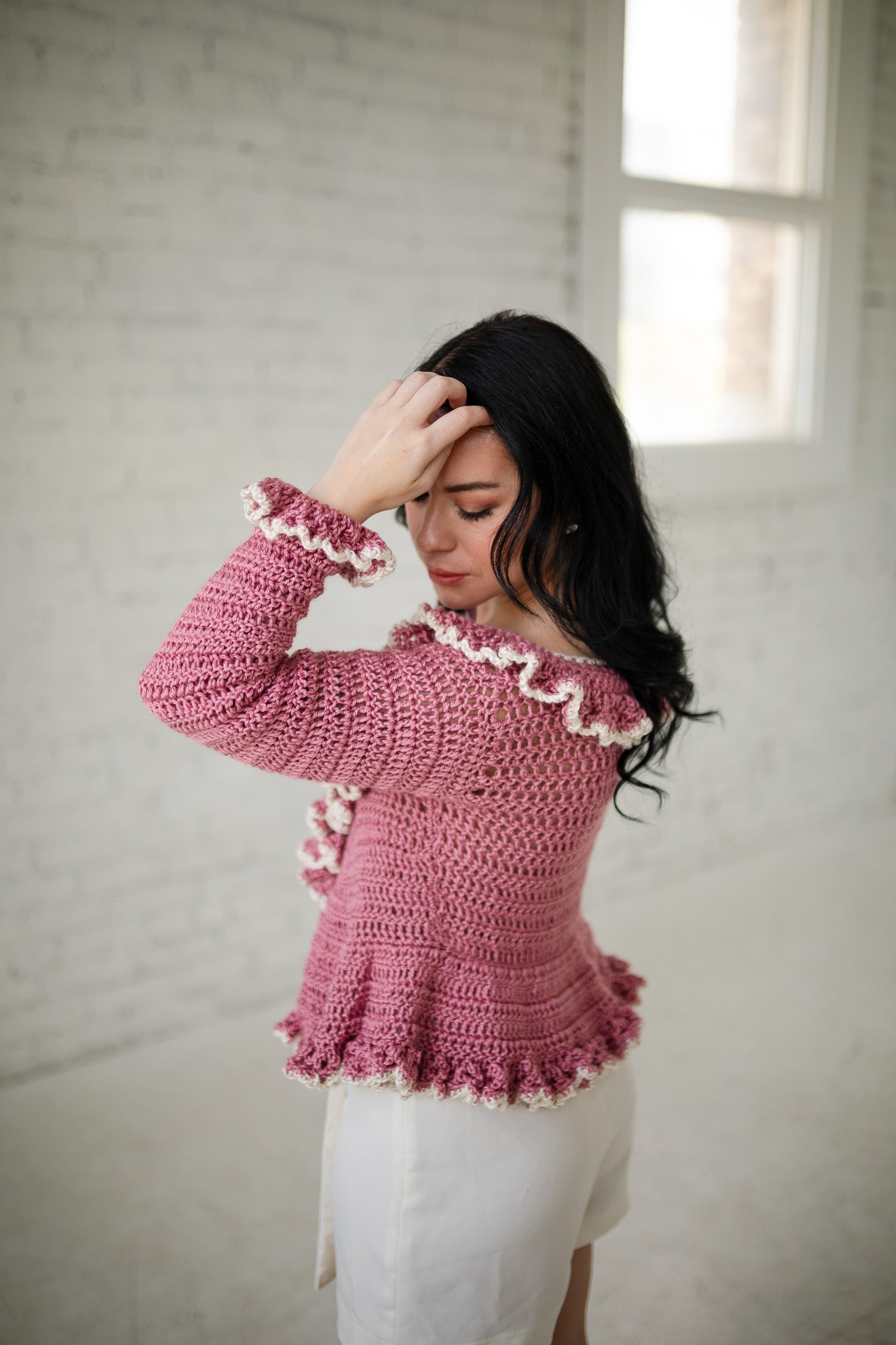 Blair Cardigan in Pink