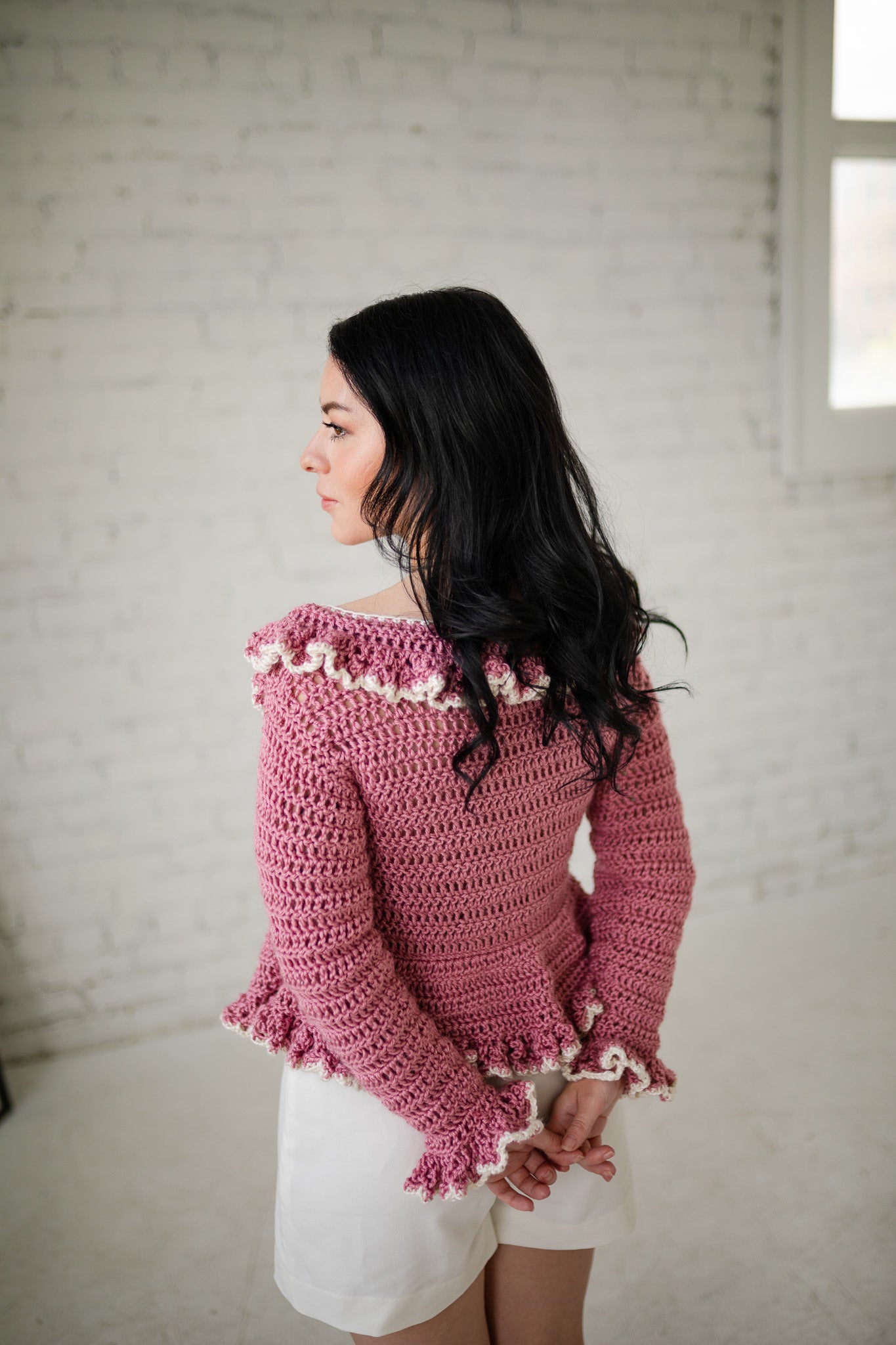 Blair Cardigan in Pink