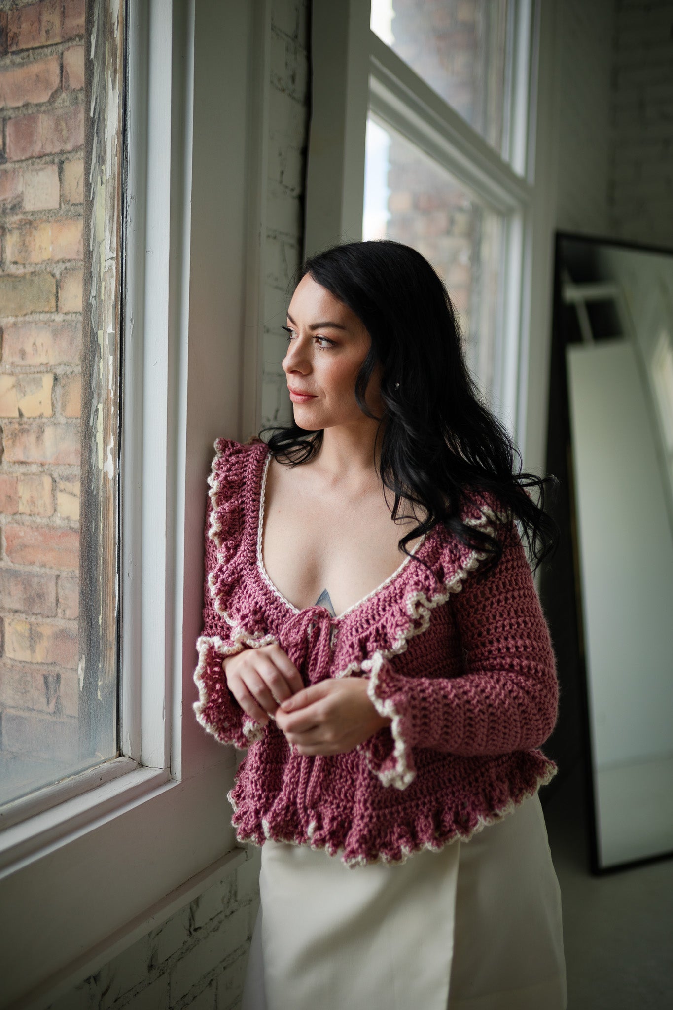 Blair Cardigan in Pink